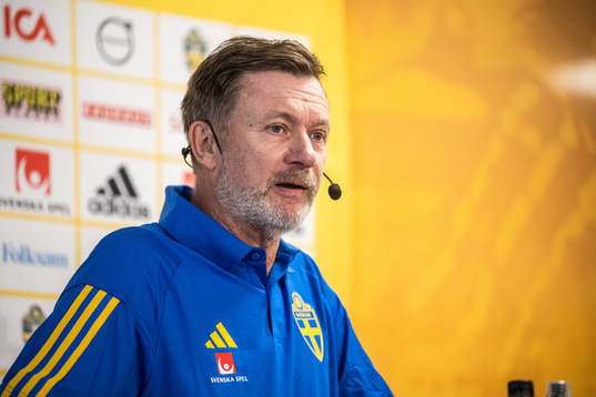 Peter Gerhardsson, head coach of the Swedish women’s