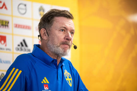 Peter Gerhardsson, head coach of the Swedish women’s