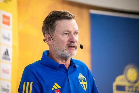 Peter Gerhardsson, head coach of the Swedish women’s