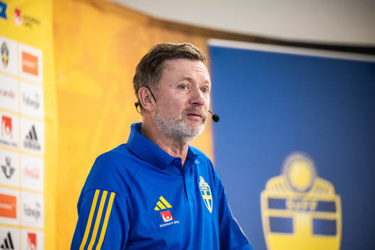 Peter Gerhardsson, head coach of the Swedish women’s