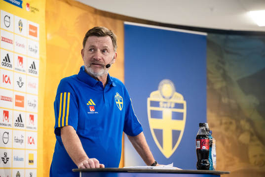 Peter Gerhardsson, head coach of the Swedish women’s