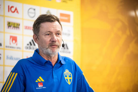 Peter Gerhardsson, head coach of the Swedish women’s
