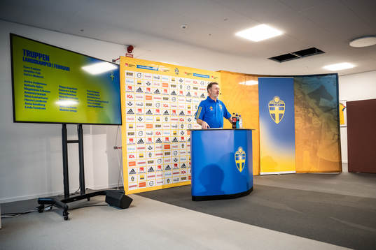 Peter Gerhardsson, head coach of the Swedish women’s