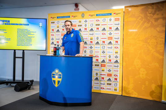 Martin Möller, head coach of the Swedish U23 national