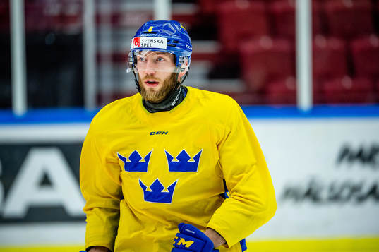 Petter Granberg of Sweden at a practice session