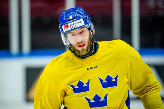 Petter Granberg of Sweden at a practice session