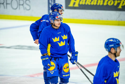 André Petersson of Sweden at a practice session