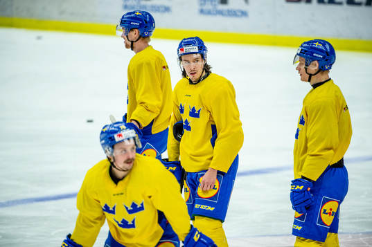 Joakim Nygård of Sweden at a practice session