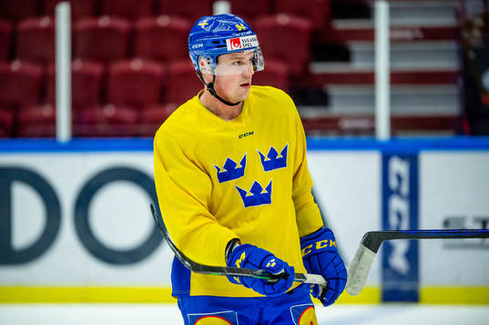 Joel Persson of Sweden at a practice session