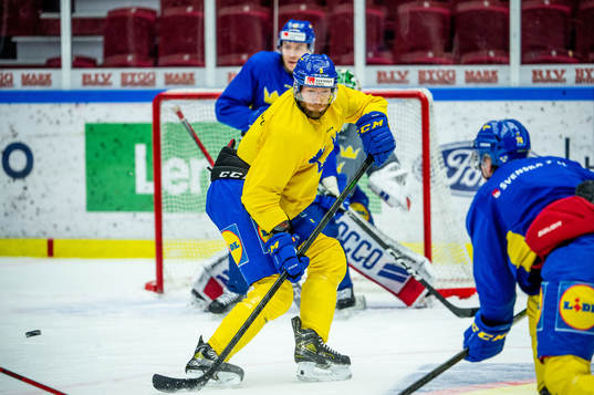 Petter Granberg of Sweden at a practice session