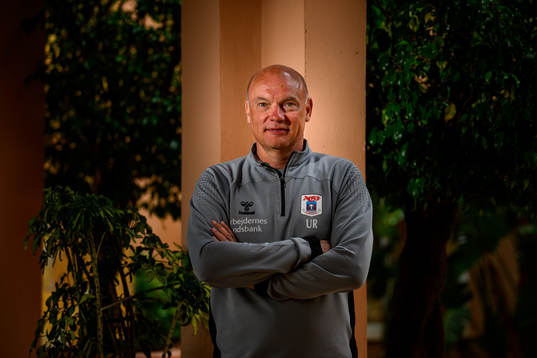AGF Århus tränare Uwe Rösler