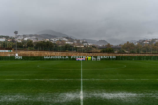The pitch at Marbella Football Center