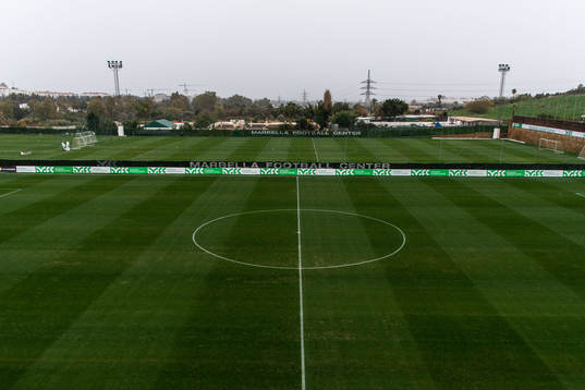 The pitch at Marbella Football Center