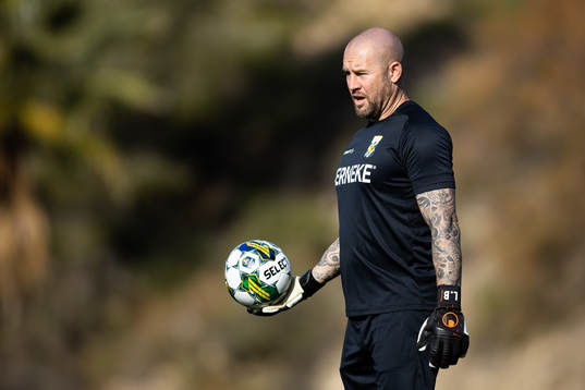 IFK Göteborgs målvaktstränare Lee Baxter