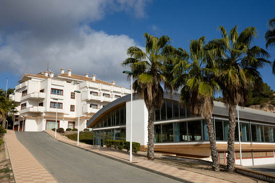 Hotell och simhall på Campoamor Golf Resort som IFK