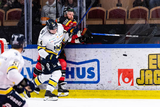 HV71s Emil Andrae och Luleås Leo Komarov