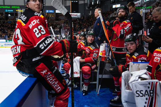 Luleås Jesper Sellgren, Erik Gustafsson, Pontus Själin