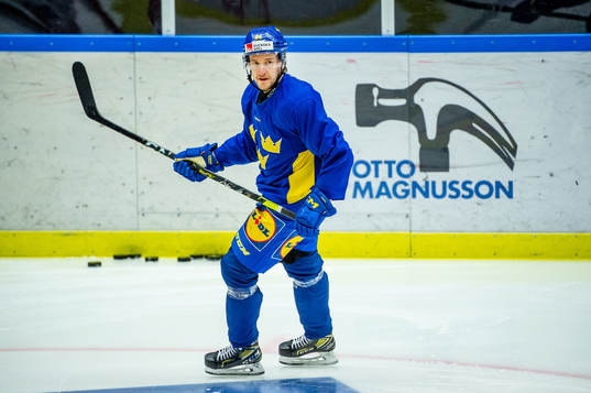 Jonathan Pudas of Sweden at a practice session