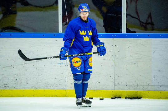 Jonathan Pudas of Sweden at a practice session