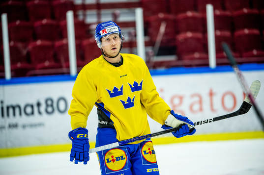 Olle Alsing of Sweden at a practice session