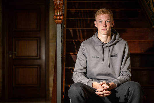 Malmö FFs Hugo Larsson