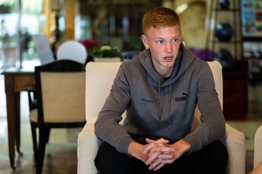 Malmö FFs Hugo Larsson