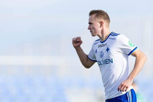 Norrköpings Victor Lind jublar