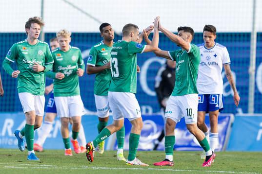 Viborgs spelare jublar