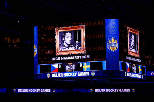 Inge Hammarström inducted to the Swedish Ice Hockey Hall