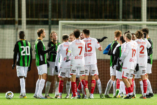 Bråk mellan Harun Ibrahim och Degerfors Diego Campos