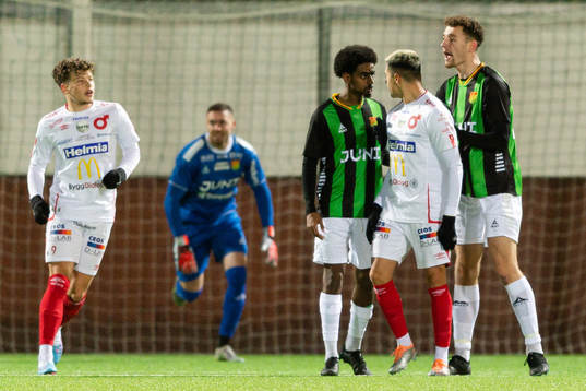Bråk mellan Harun Ibrahim och Degerfors Diego Campos