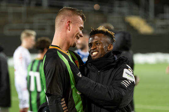 GAIS Alexander Ahl holmström och Rickard Emeka Friday