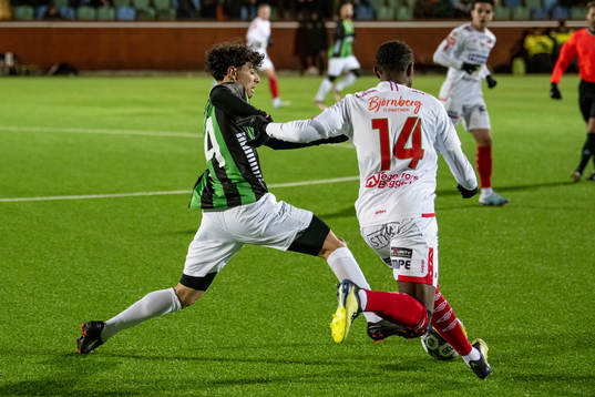 GAIS Mohamed Bawa och Degerfors De Pievre Ilunga