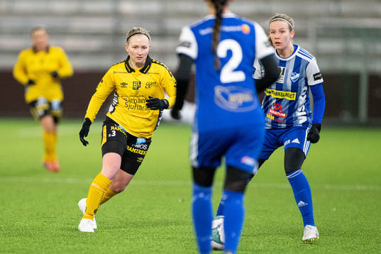 under en träningsmatch i fotboll mellan Elfsborg och IFK