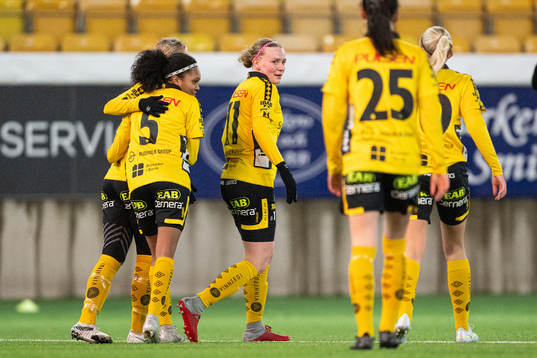 Elfsborgs spelare jublar