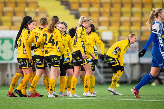 Elfsborgs spelare jublar