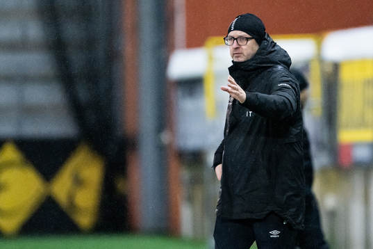 under en träningsmatch i fotboll mellan Elfsborg och IFK