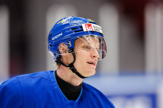 Anton Bengtsson of Sweden at a practice session ahed of the