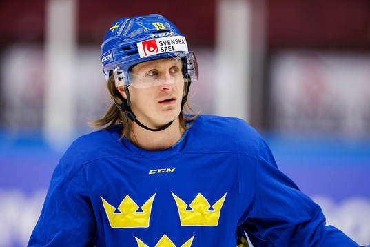 Marcus Sörensen of Sweden at a practice session ahed of