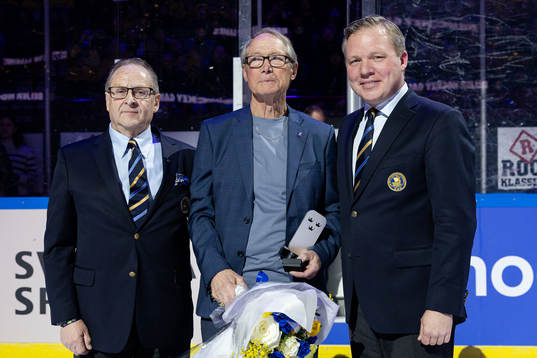 Inge Hammarström inducted to the Swedish Ice Hockey Hall