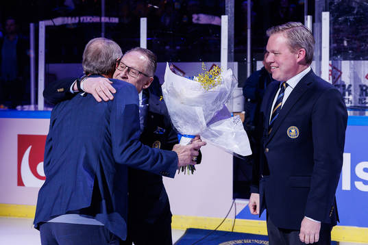 Inge Hammarström inducted to the Swedish Ice Hockey Hall