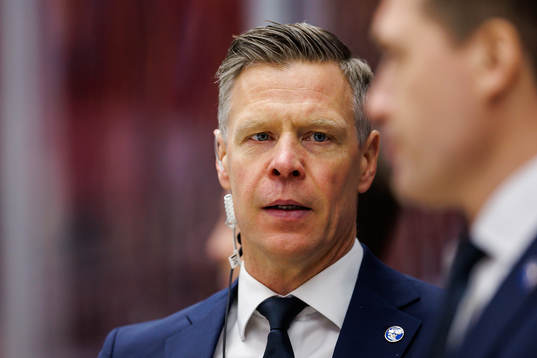Assistant coach Nicklas Rahm of Sweden