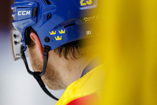 Helmet of team Sweden