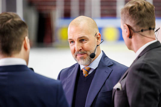 Viaplay commentator Erik Granqvist