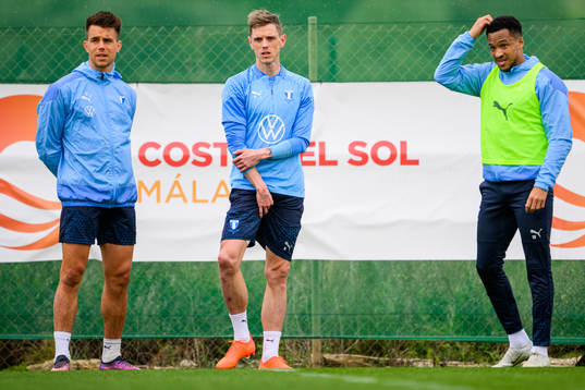 Jonas Knudsen, Søren Rieks och Martin Olsson