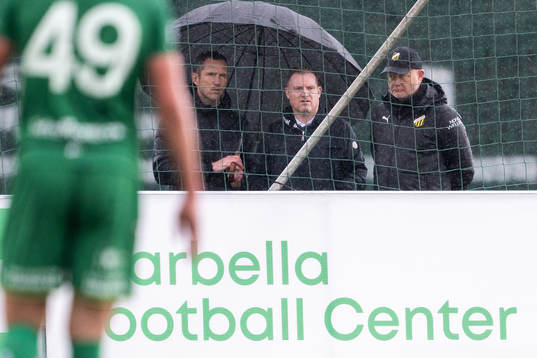 Sports director Martin Eriksson and head coach Per-Mathias