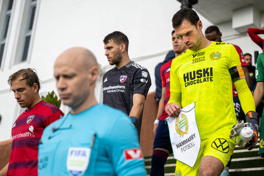 Goalkeeper Davor Blazevic of Hammarby
