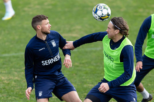 IFK Göteborgs Marcus Berg och Gustav Svensson
