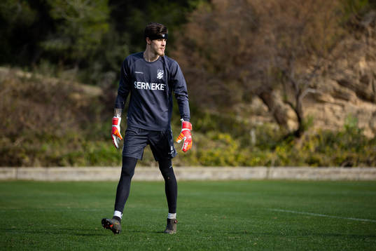 IFK Göteborgs målvakt Adam Benediktsson