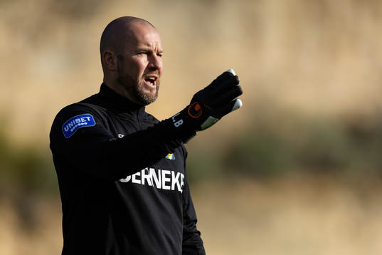 IFK Göteborgs målvaktstränare Lee Baxter